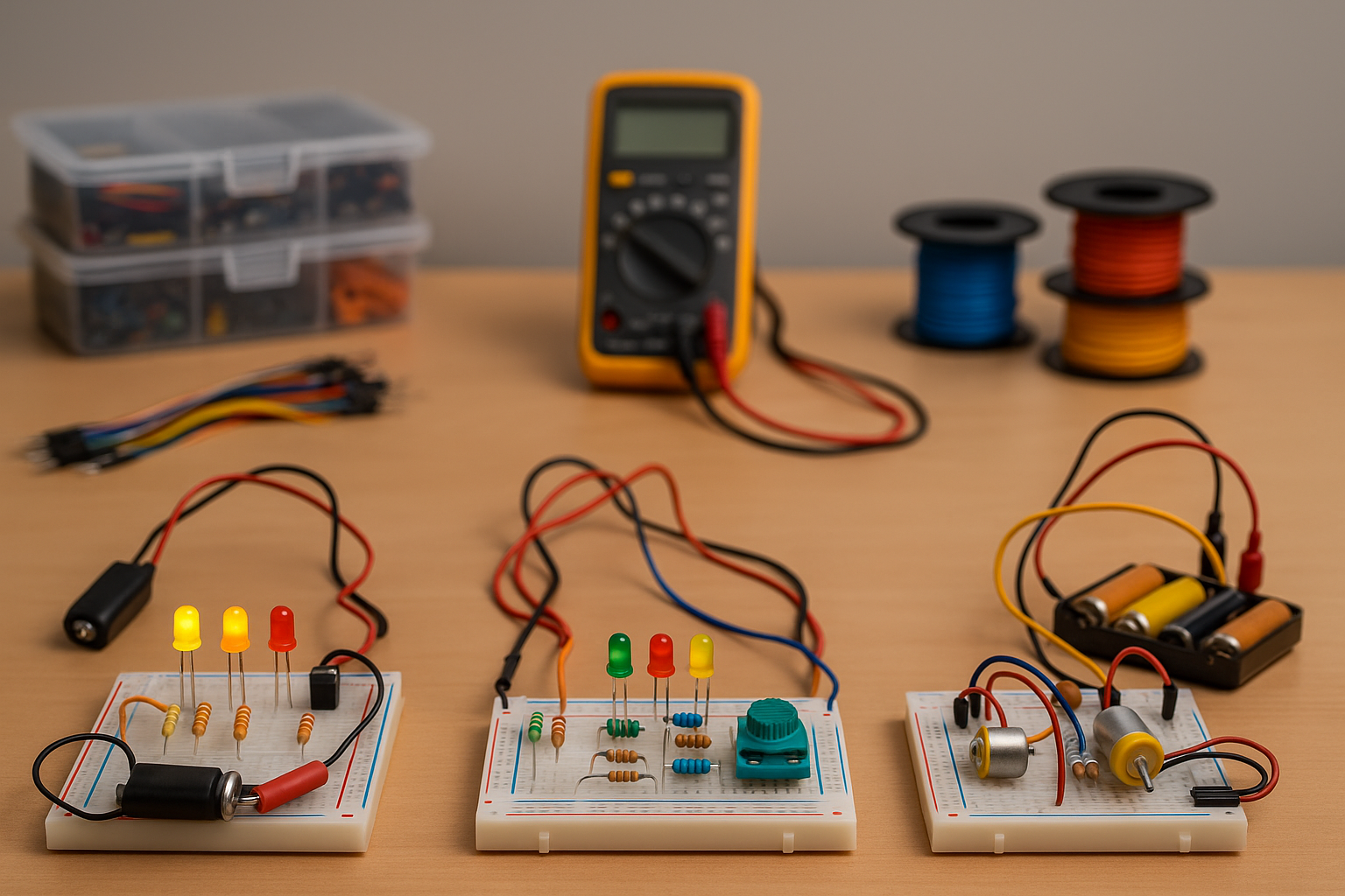 Entry‑level breadboard projects for kids